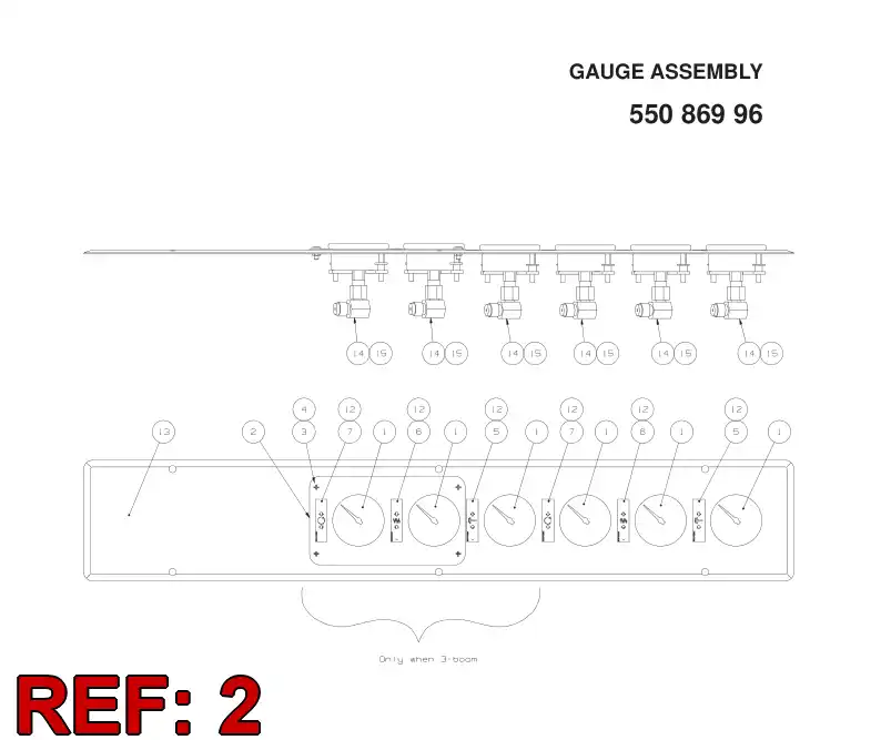 55087282 550 872 82 PLATE - Sandvik Technical Drawing