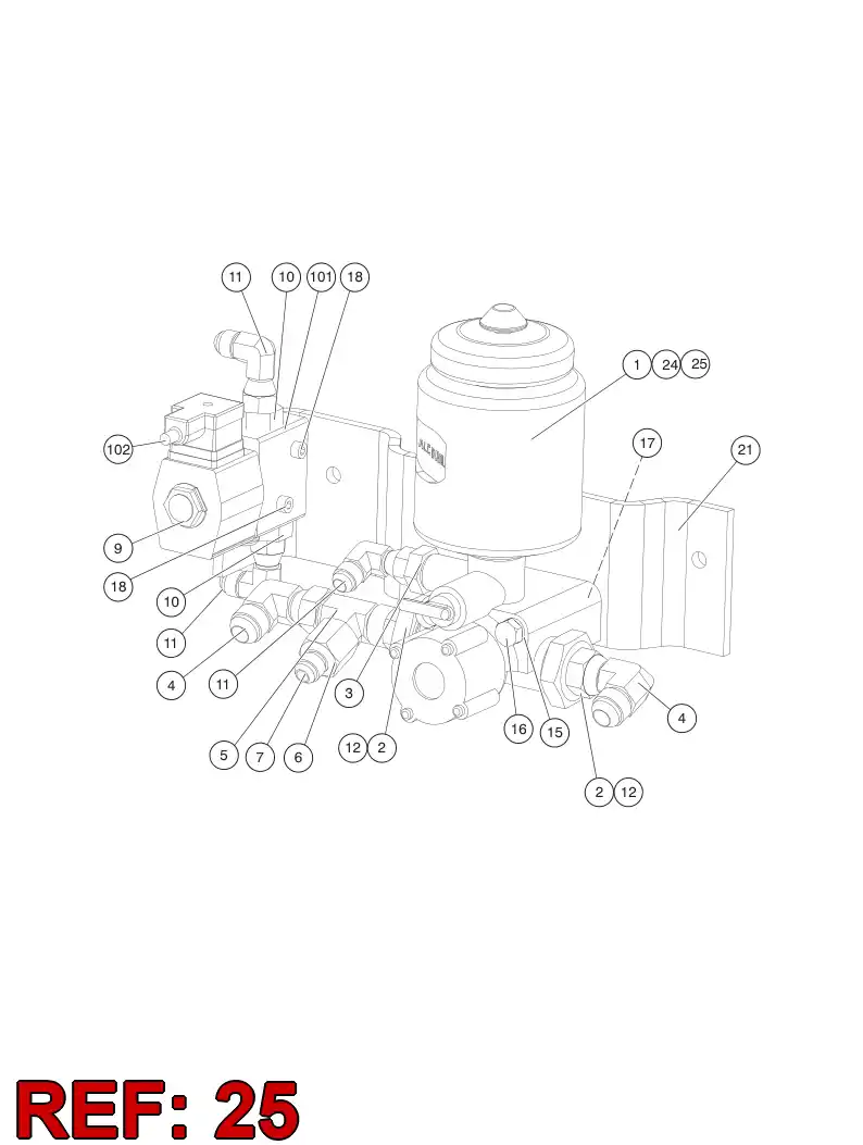 55087664 550 876 64 Cover - Sandvik Technical Drawing