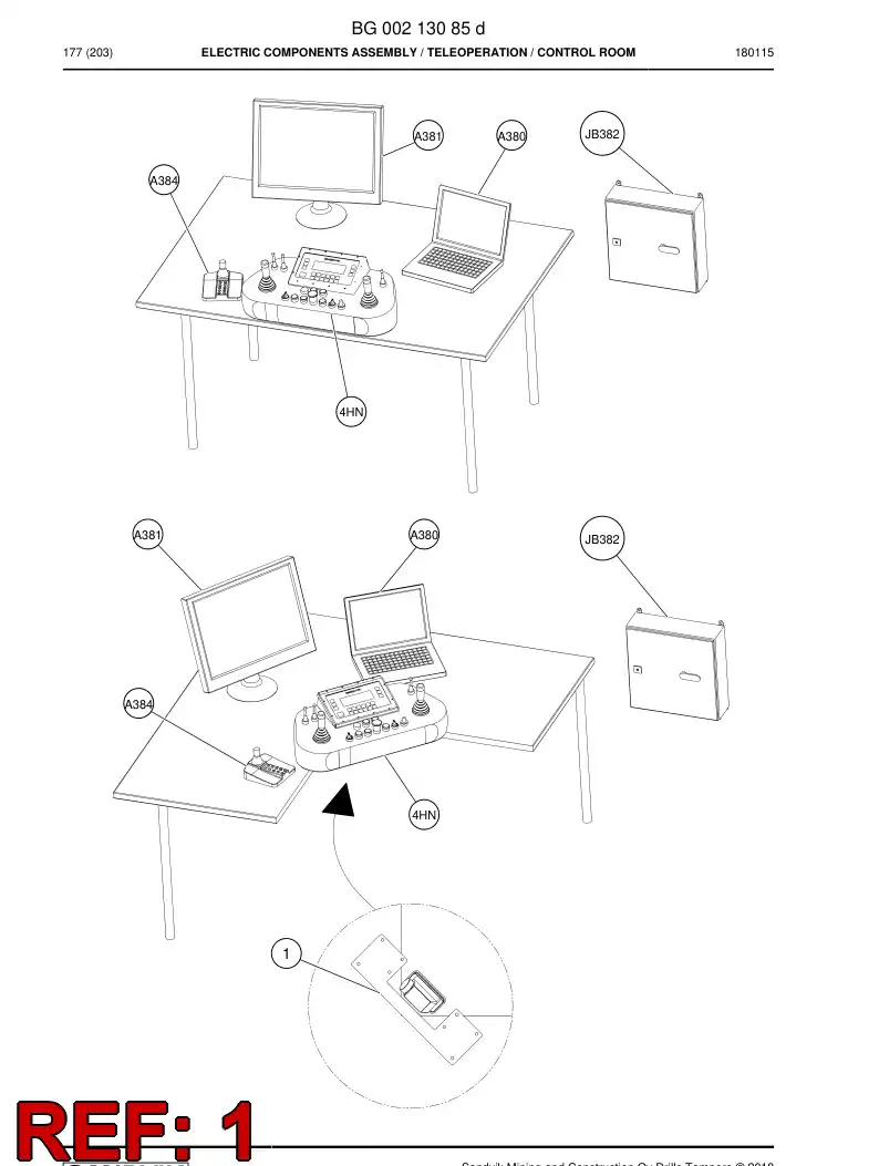 55088506 550 885 06 Plate - Sandvik Technical Drawing