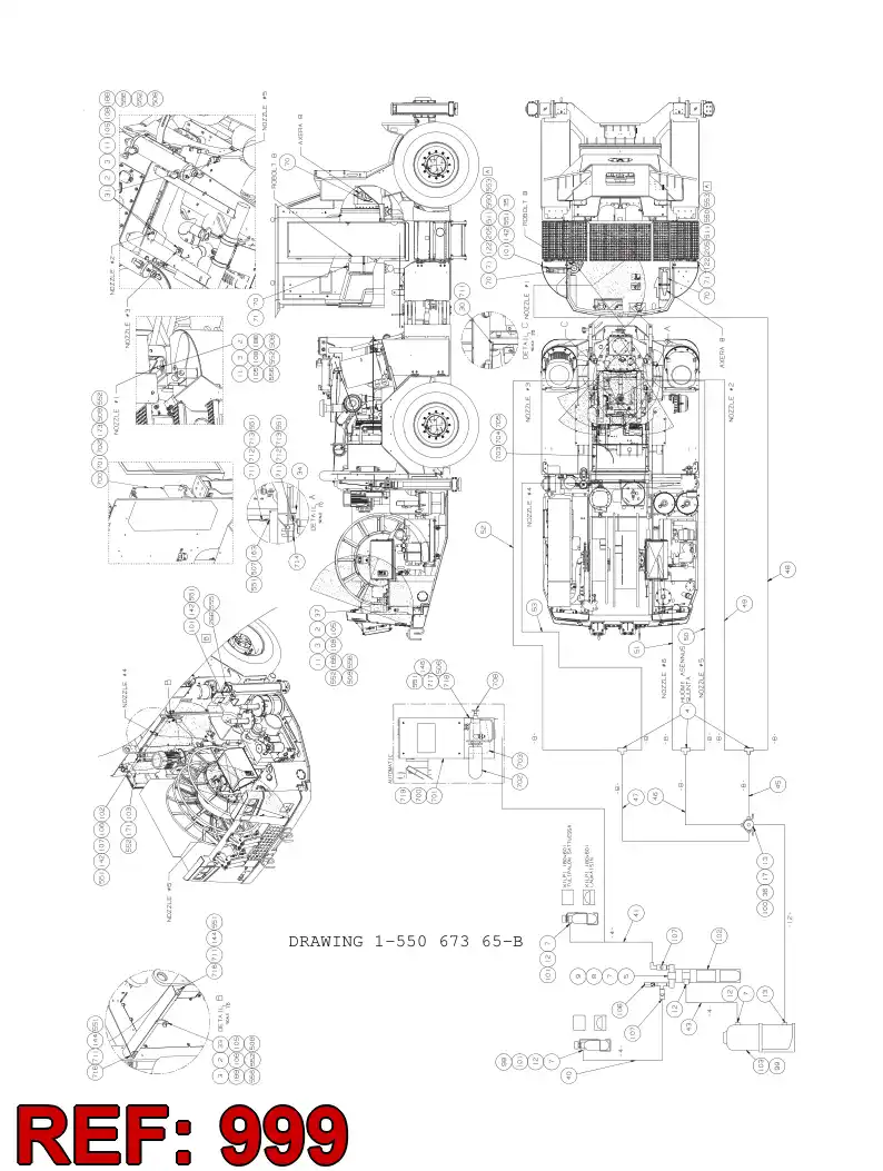 55088926 550 889 26 HOSING - Sandvik Technical Drawing