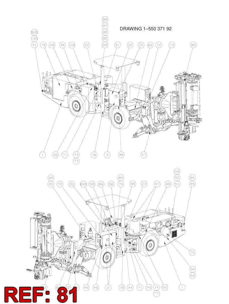 55089054 550 890 54 SIGN - Sandvik Technical Drawing