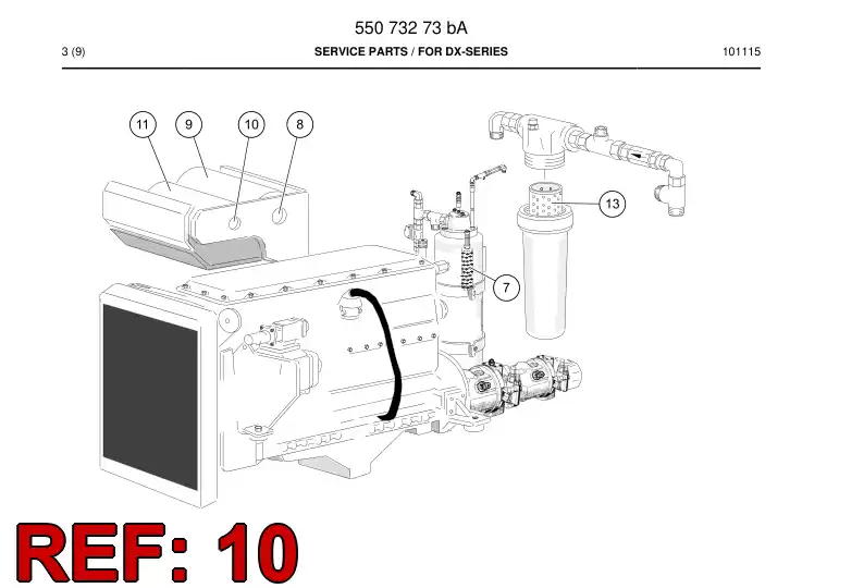 550 892 71b Cartridge, Safety - drawing