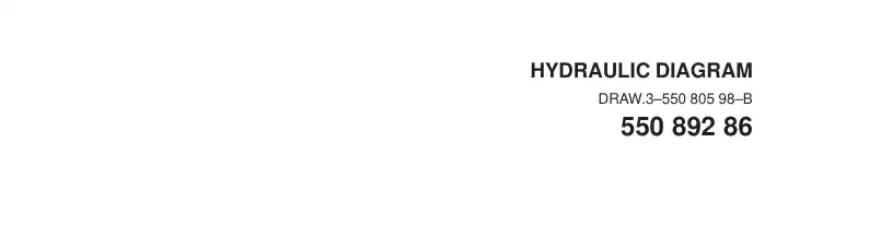 55089286 550 892 86 HOSE LIST, CONTROL BLOCK MODUL - Sandvik Technical Drawing