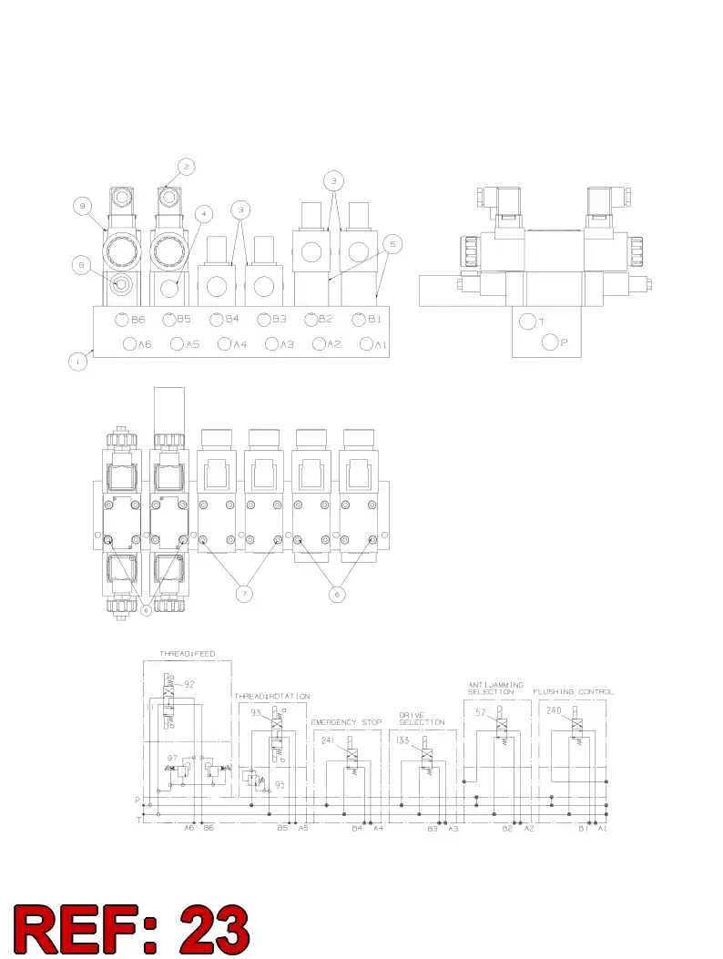 55089314 550 893 14 SEAL KIT - Sandvik Technical Drawing