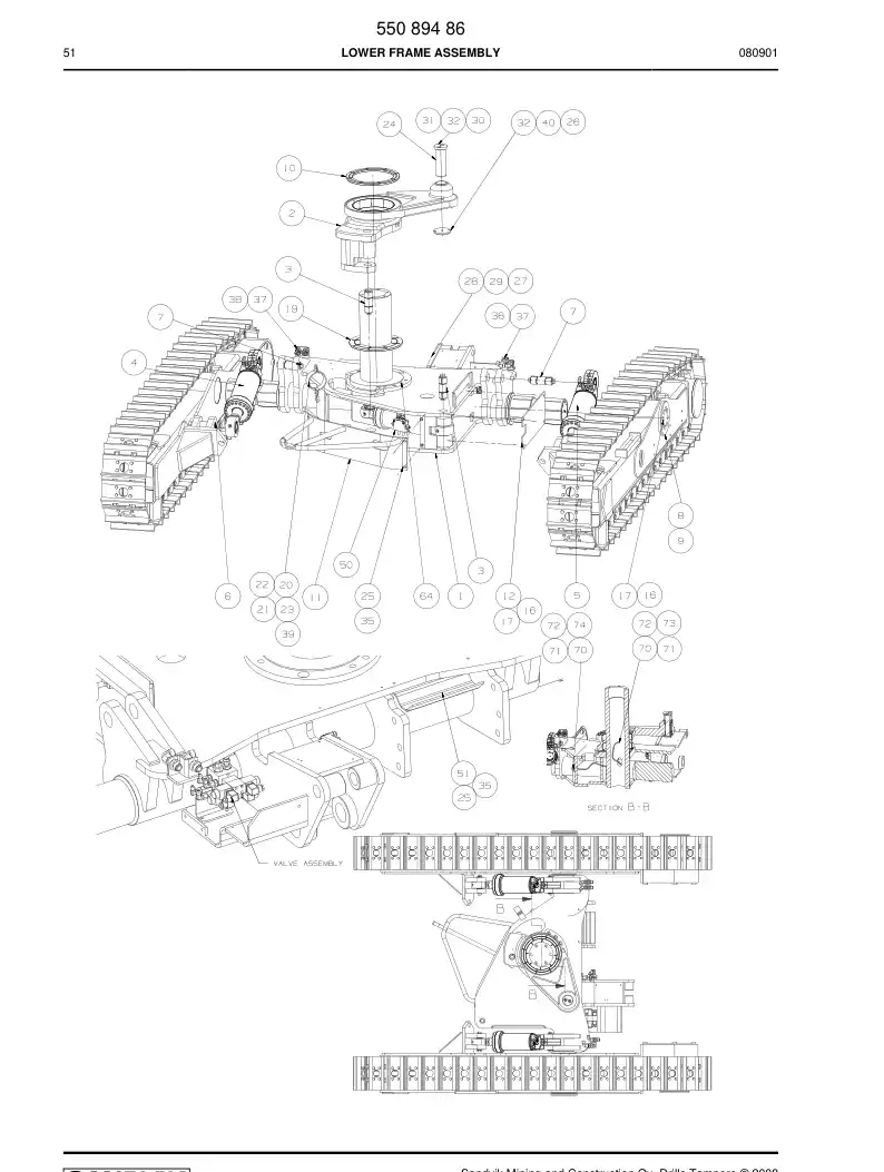 55089486 550 894 86  - Sandvik Technical Drawing