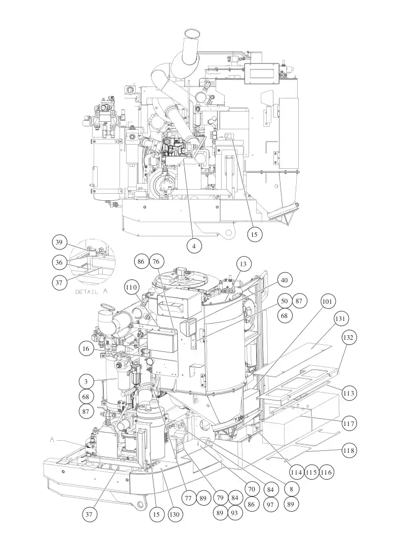 55089573cCb 550 895 73cCb POWERPACK - Sandvik Technical Drawing