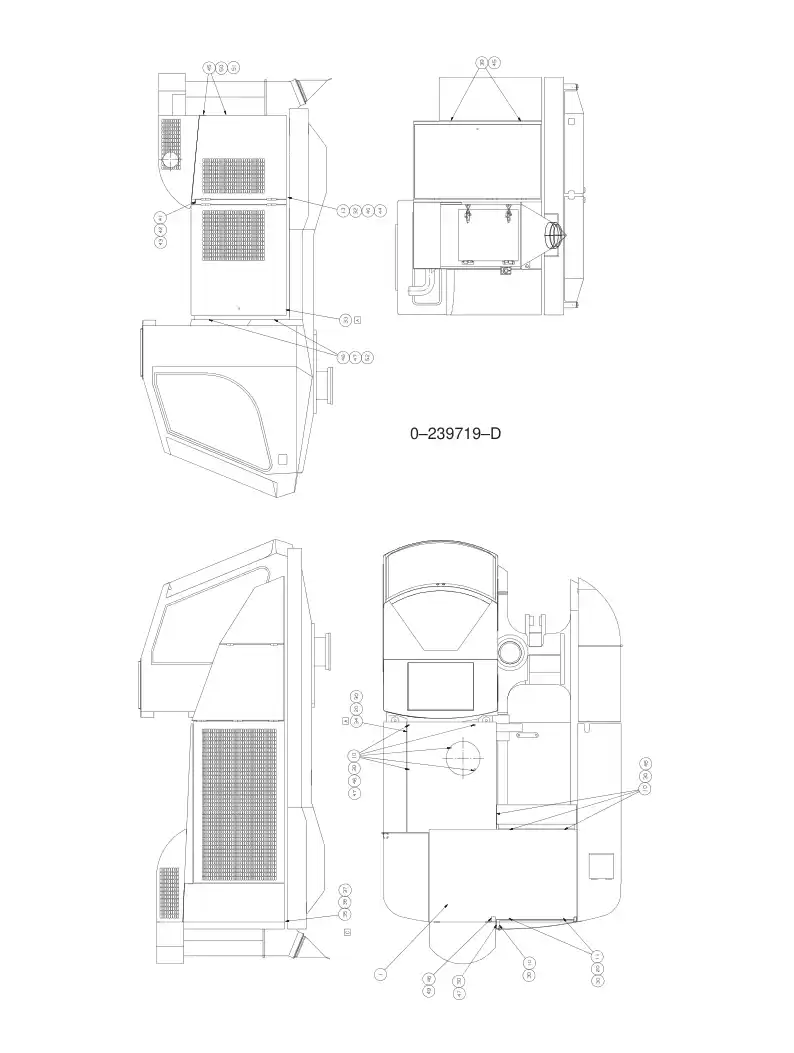 55089706a 550 897 06a COVERS ASSEMBLY - Sandvik Technical Drawing