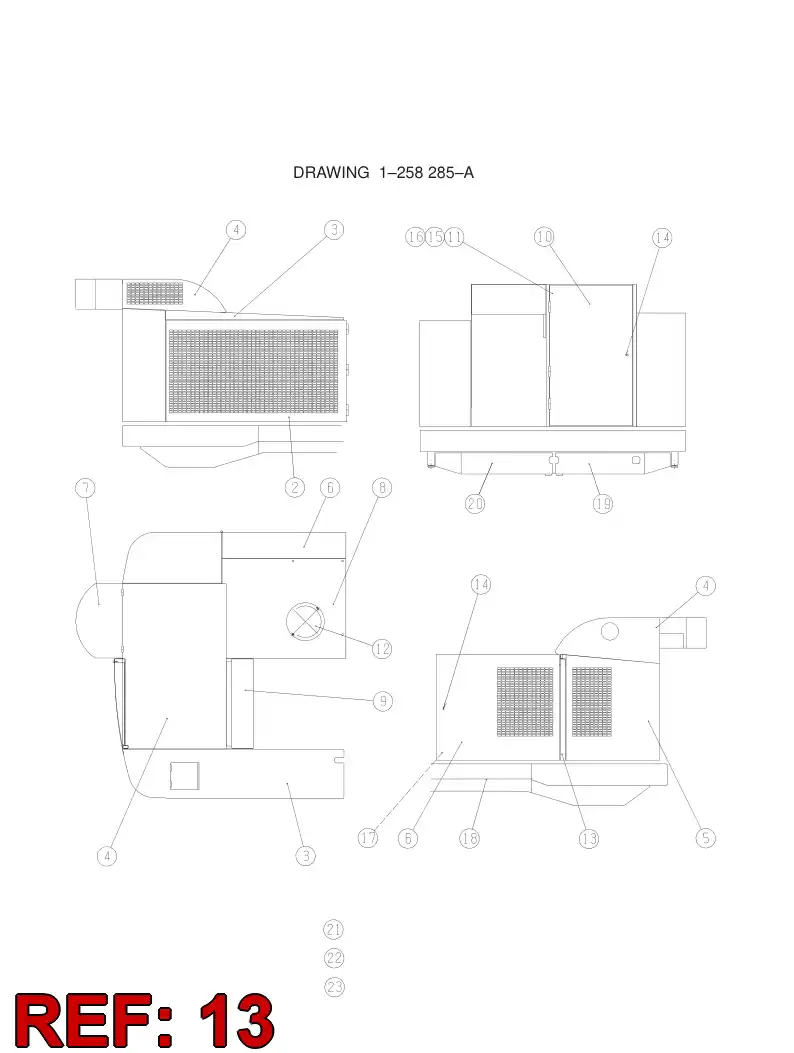 55089742 550 897 42 Support - Sandvik Technical Drawing