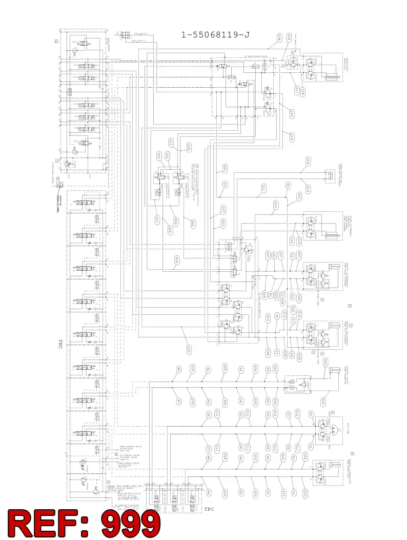 55090615 550 906 15 HOSING - Sandvik Technical Drawing