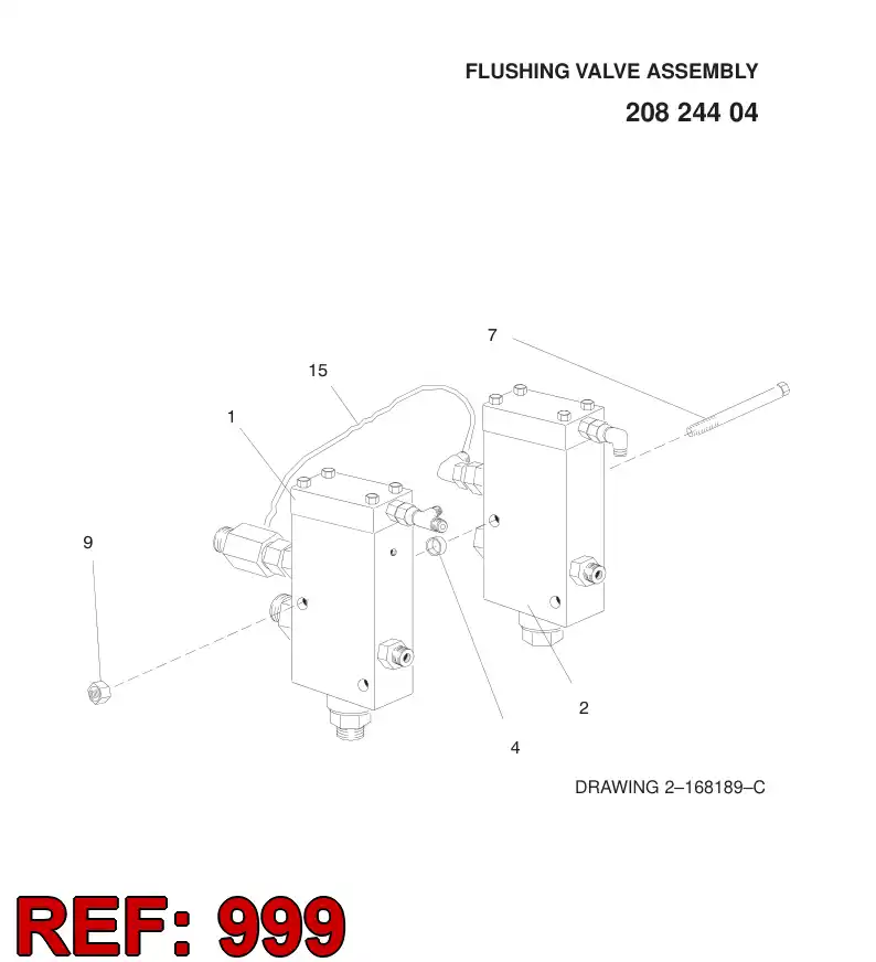 55091053 550 910 53 HOSING - Sandvik Technical Drawing