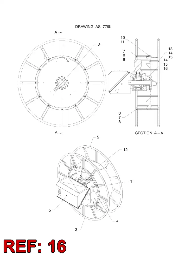 55091054 550 910 54 BOLT - Sandvik Technical Drawing