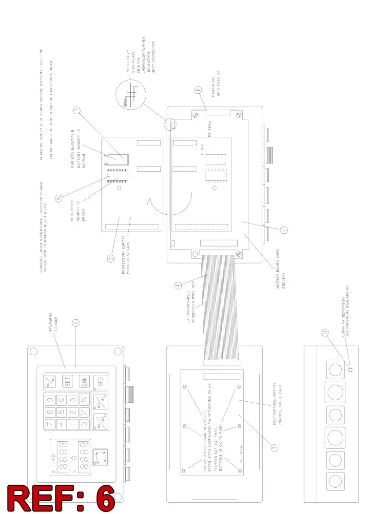 55091062 550 910 62 MEMORY DEVICE - Sandvik Technical Drawing