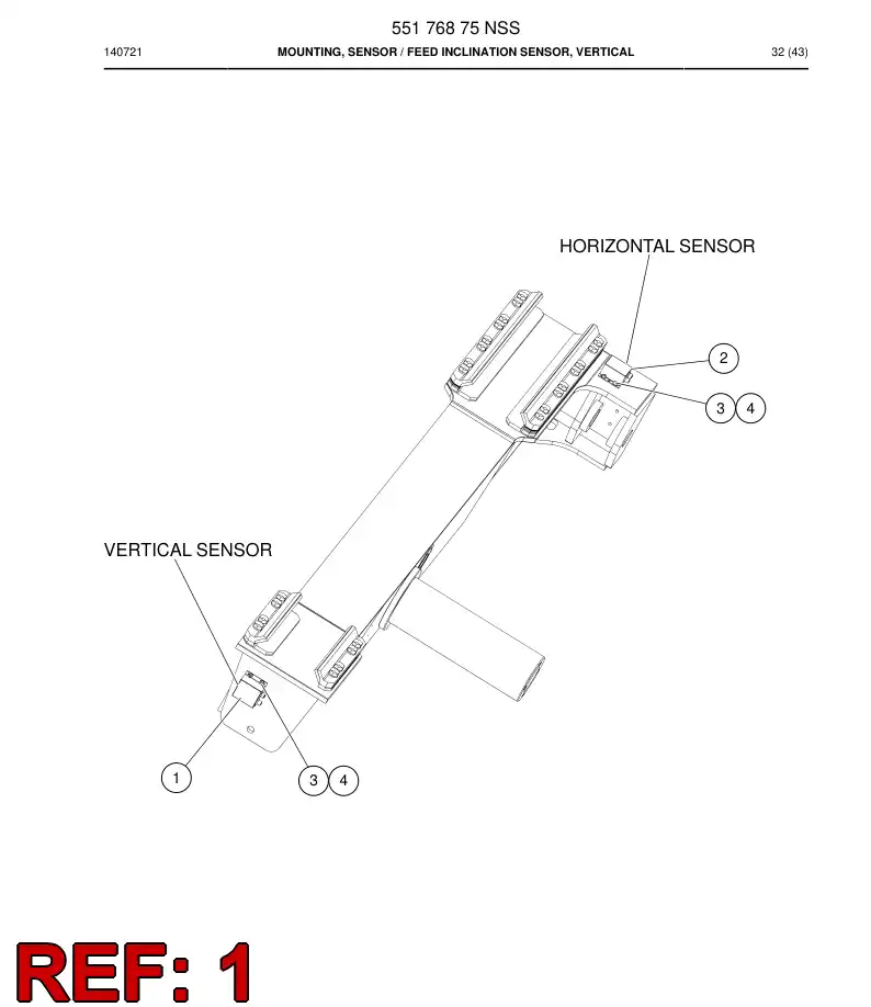 55091393b 550 913 93b Measuring System - Sandvik Technical Drawing
