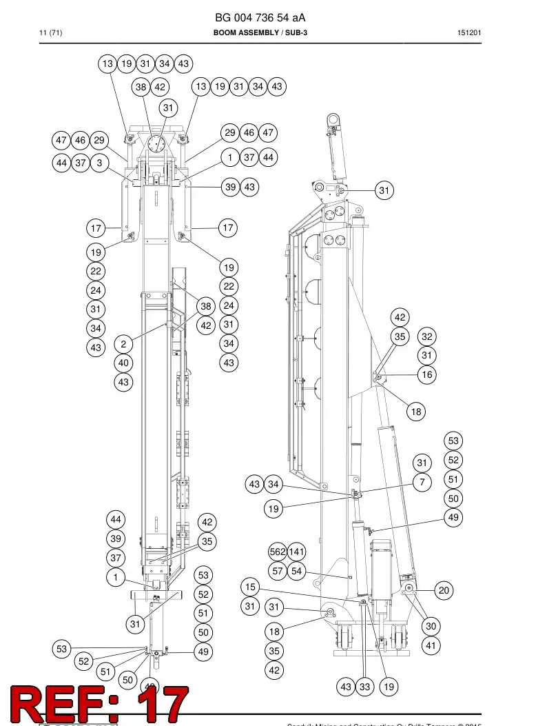 55091912a 550 919 12a Plate, Cover - Sandvik Technical Drawing