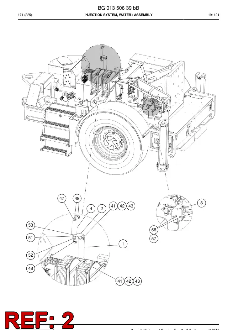 55091980 550 919 80 Bracket - Sandvik Technical Drawing