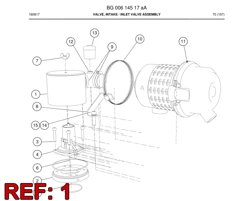 55092697 550 926 97 Suction Box - Sandvik Technical Drawing