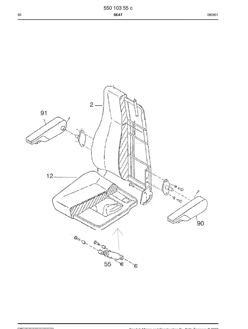 550 931 77 Switch - drawing