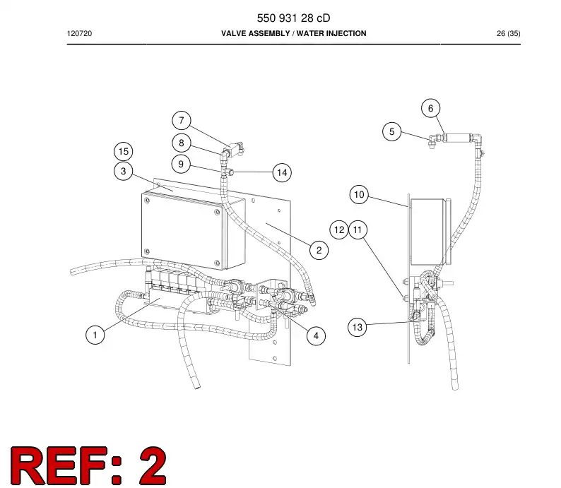 55093318 550 933 18 Plate - Sandvik Technical Drawing