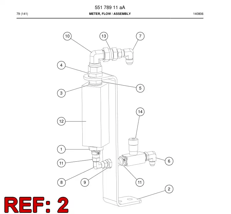 55093572b 550 935 72b Plate - Sandvik Technical Drawing
