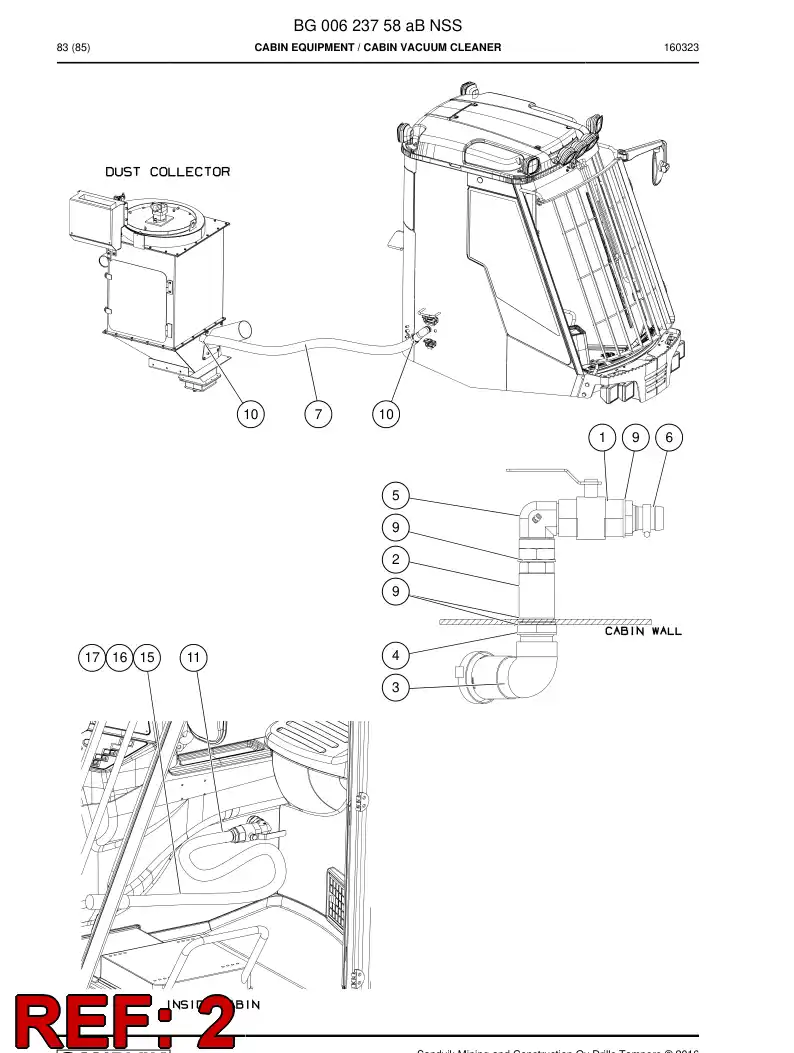 55094412 550 944 12 Pipe - Sandvik Technical Drawing