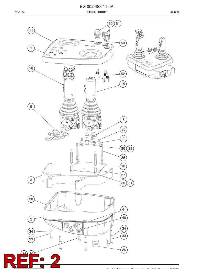 55094576a 550 945 76a Bottom - Sandvik Technical Drawing