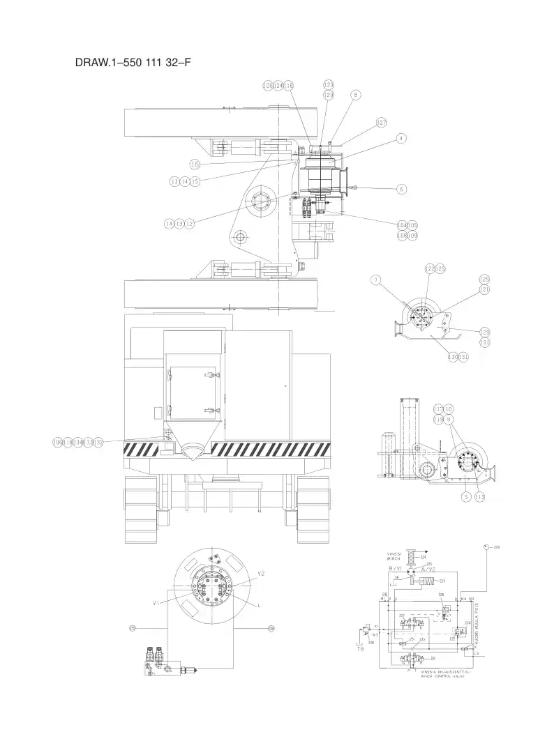 55095556F 550 955 56F  - Sandvik Technical Drawing