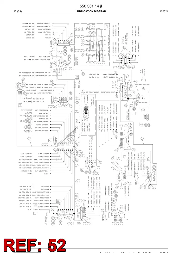 55095691 550 956 91 Plate - Sandvik Technical Drawing