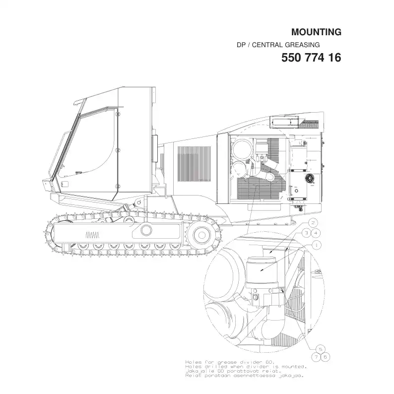 55096510 550 965 10 SWITCH ASSEMBLY - Sandvik Technical Drawing