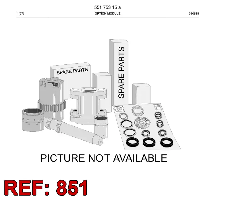 55097176b 550 971 76b Hosing - Sandvik Technical Drawing