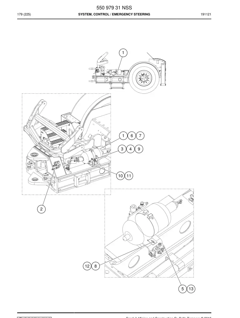 55097931 550 979 31 System, Control - Sandvik Technical Drawing