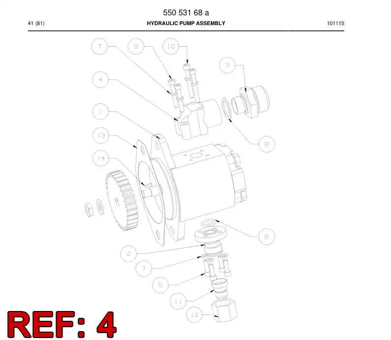 55098788 550 987 88 O-Ring - Sandvik Technical Drawing