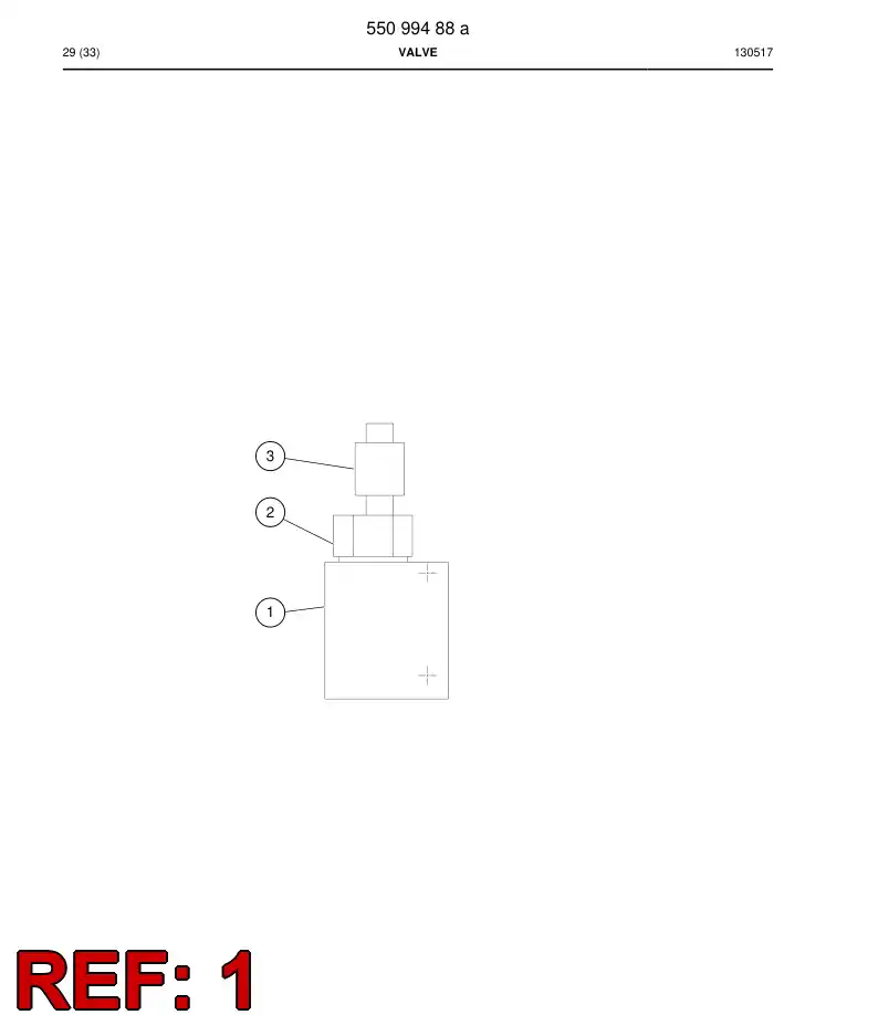 55099131a 550 991 31a Body, Valve - Sandvik Technical Drawing