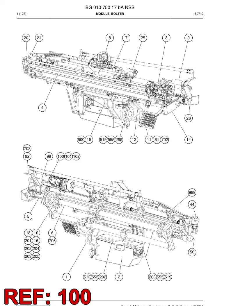 55099644a 550 996 44a Tool - Sandvik Technical Drawing