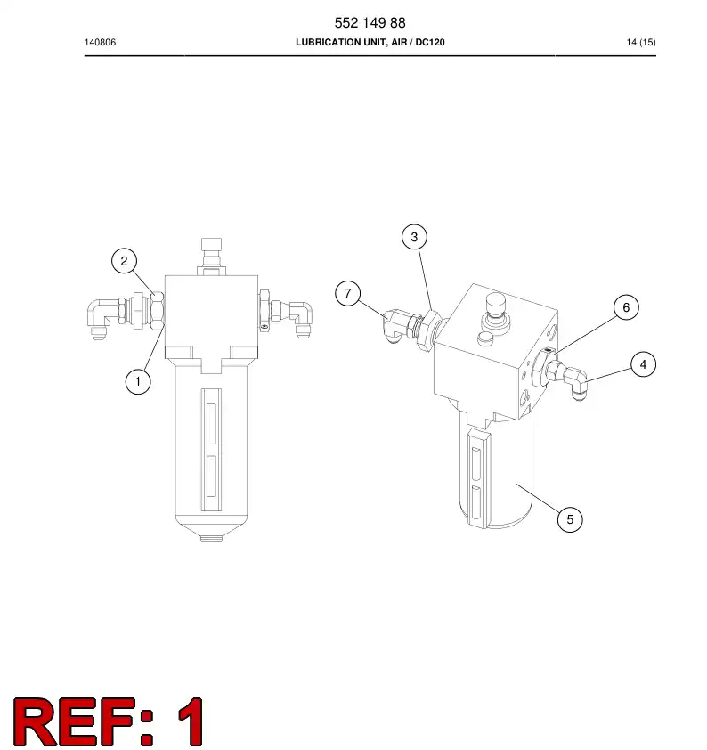 55100019a 551 000 19a O-Ring - Sandvik Technical Drawing