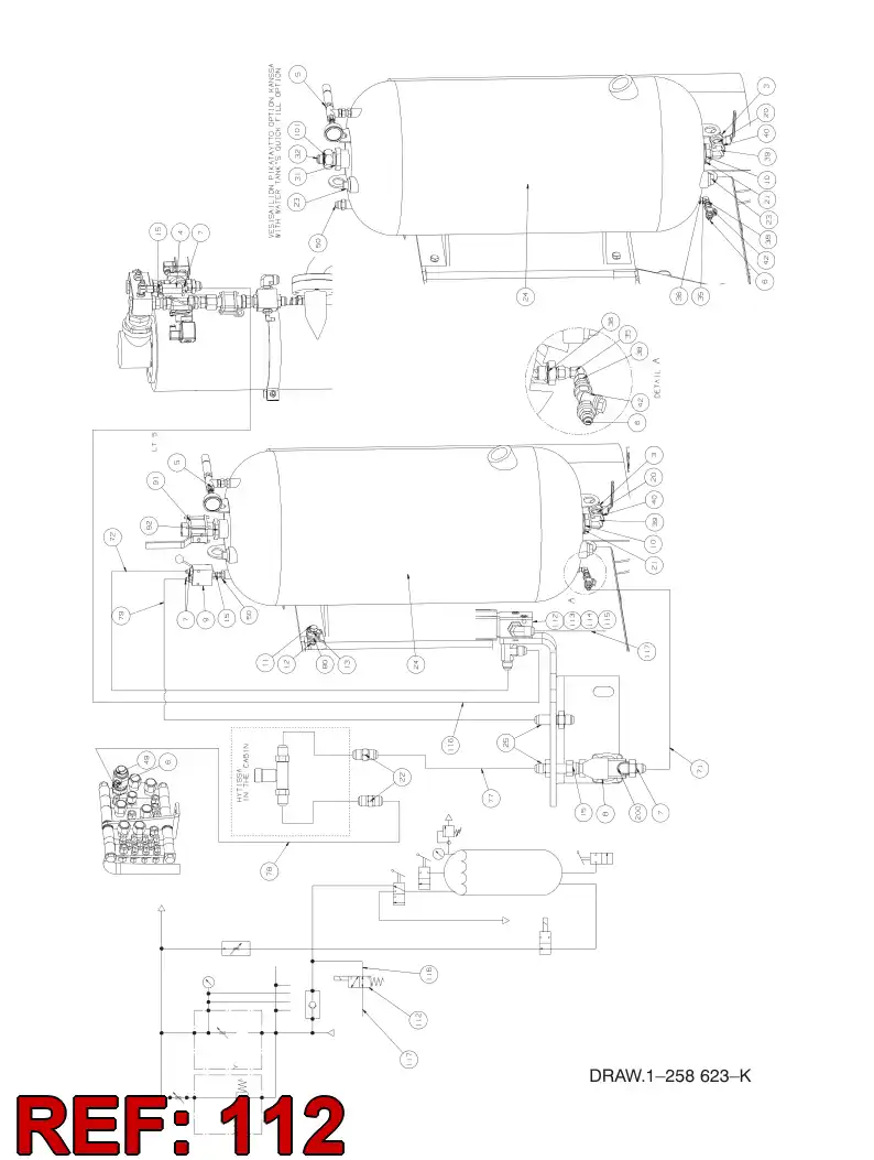 55150507 551 505 07 VALVE ASSEMBLY - Sandvik Technical Drawing