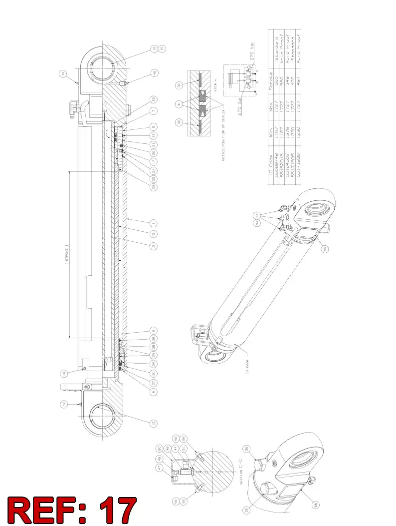 55150893 551 508 93 HEXAGON SOCKET SET SCREW - Sandvik Technical Drawing