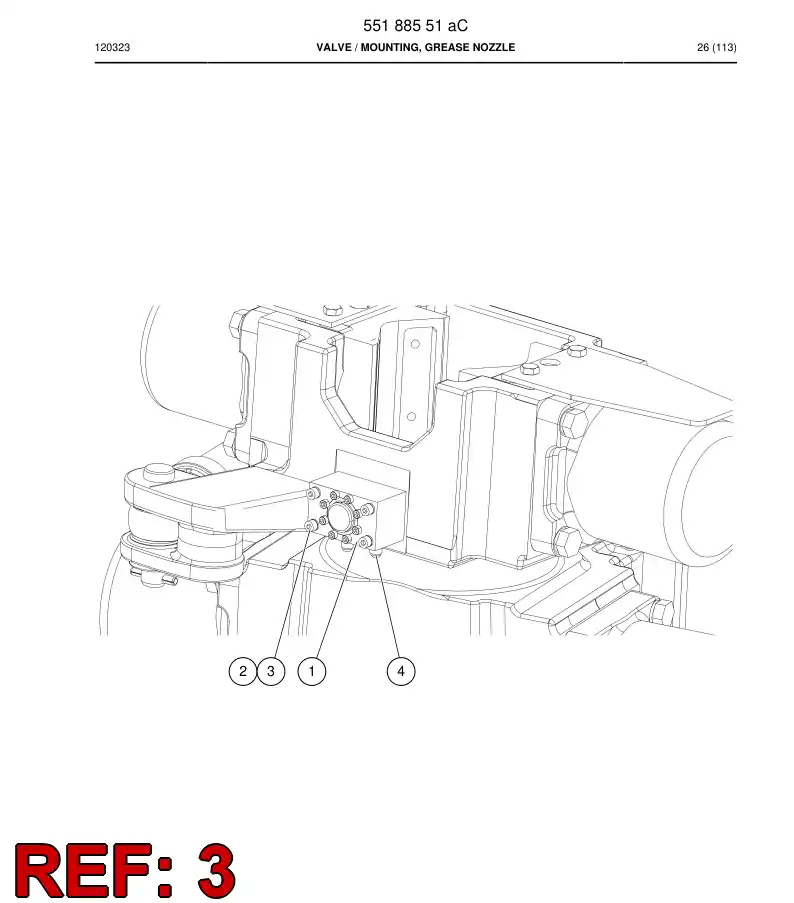 55151556 551 515 56 Hexagon socket head bolt - Sandvik Technical Drawing