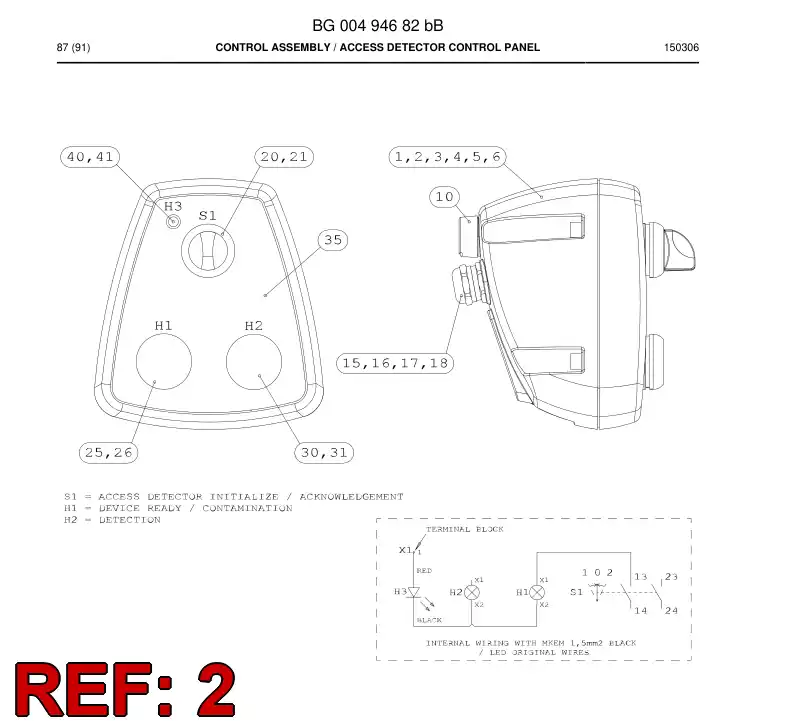55151893 551 518 93 Cover - Sandvik Technical Drawing