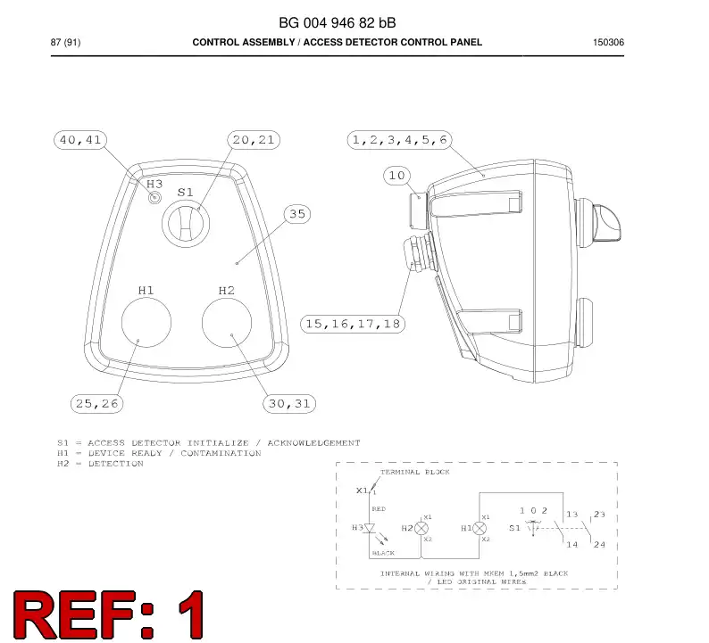 55151894 551 518 94 Bottom - Sandvik Technical Drawing