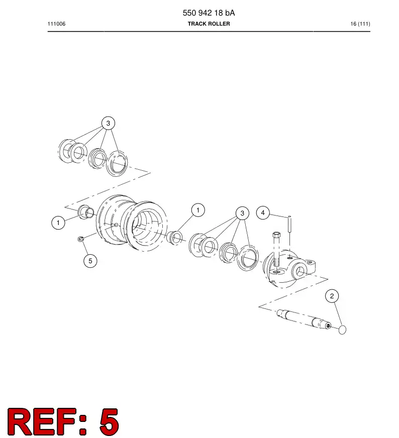 55152104a 551 521 04a Plug - Sandvik Technical Drawing
