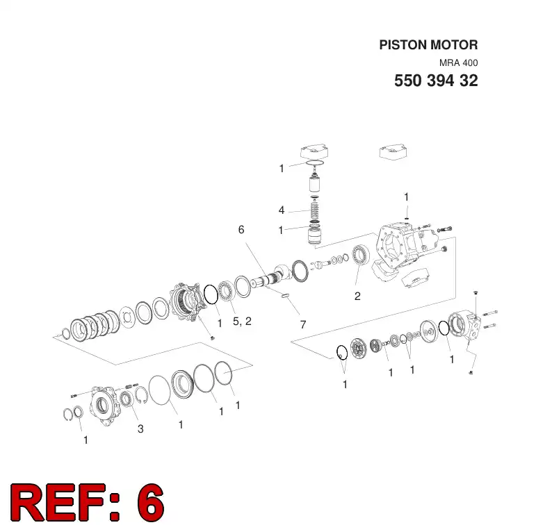 55152280 551 522 80 SHAFT - Sandvik Technical Drawing