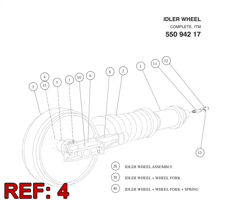 551 526 83 Shaft - drawing