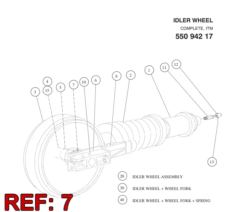 551 526 86 O-ring - drawing