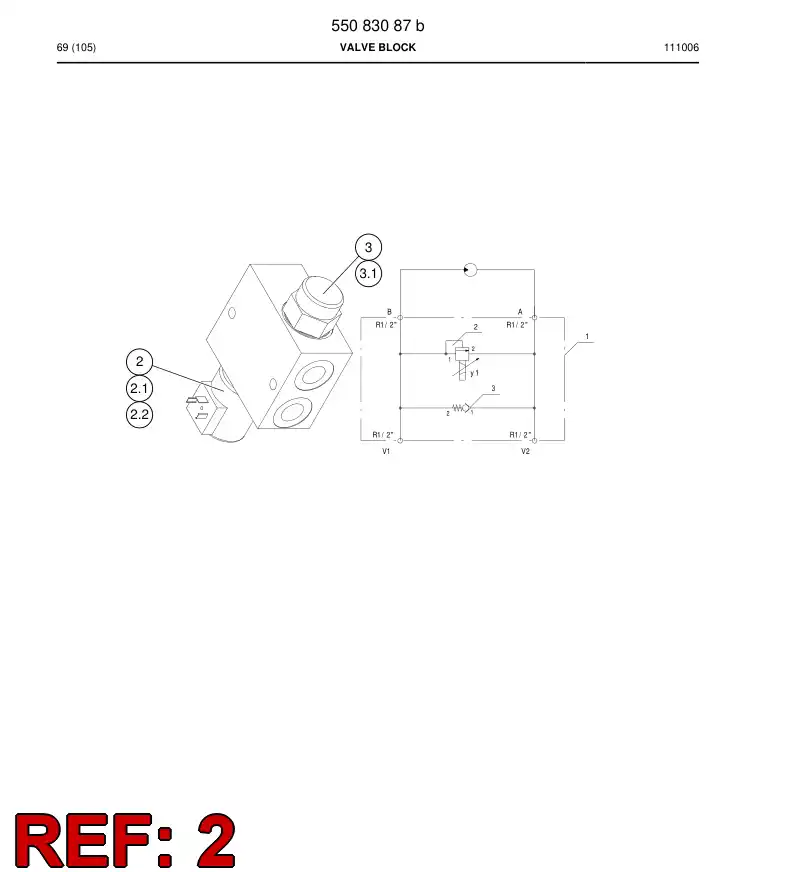 55152706 551 527 06 Seal Kit - Sandvik Technical Drawing