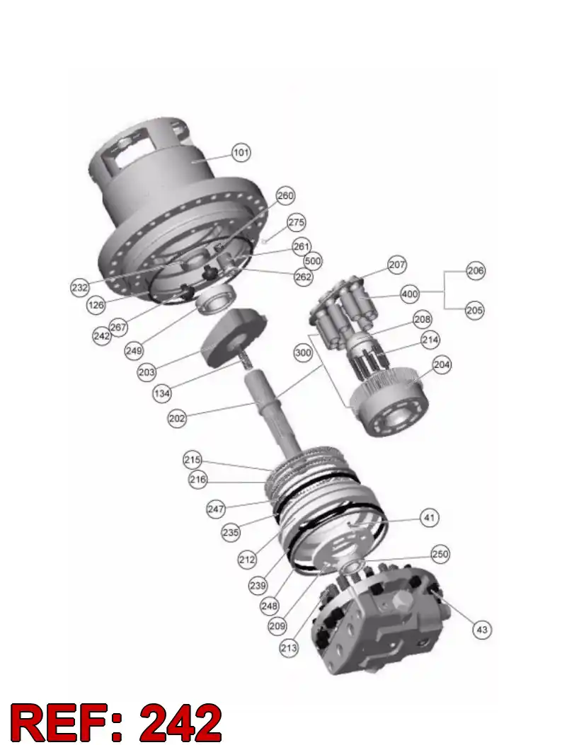 55153054 551 530 54 PARALLEL PIN - Sandvik Technical Drawing