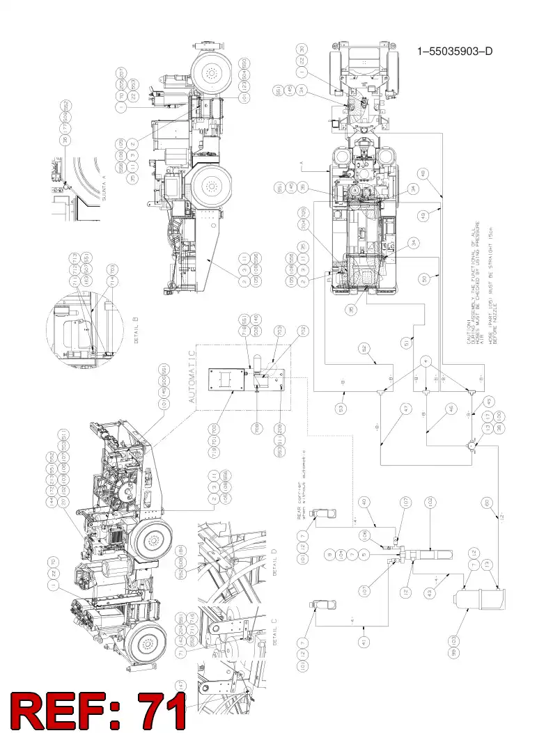 55153158 551 531 58 BRACKET - Sandvik Technical Drawing