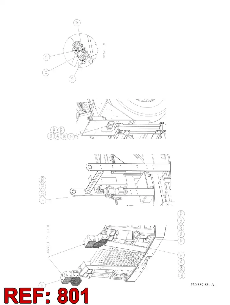55153385 551 533 85 HOSING, PRESSURE SWITCH FOR BRAKES - Sandvik Technical Drawing