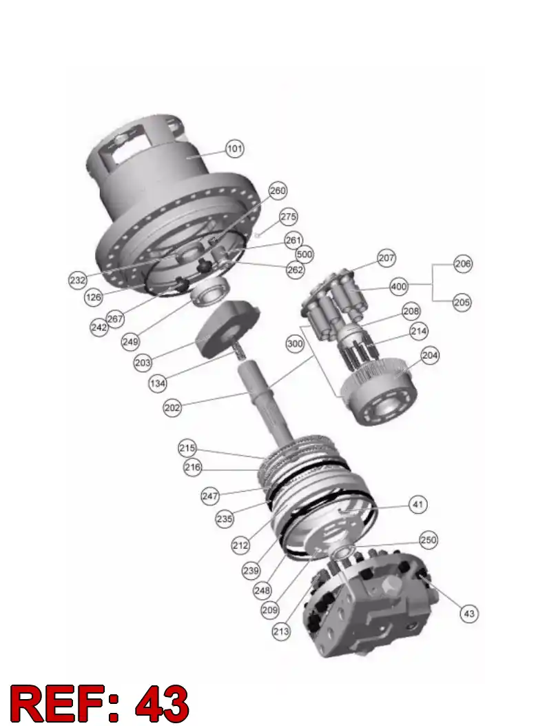 55153942 551 539 42 HEXAGON SOCKET HEAD BOLT - Sandvik Technical Drawing
