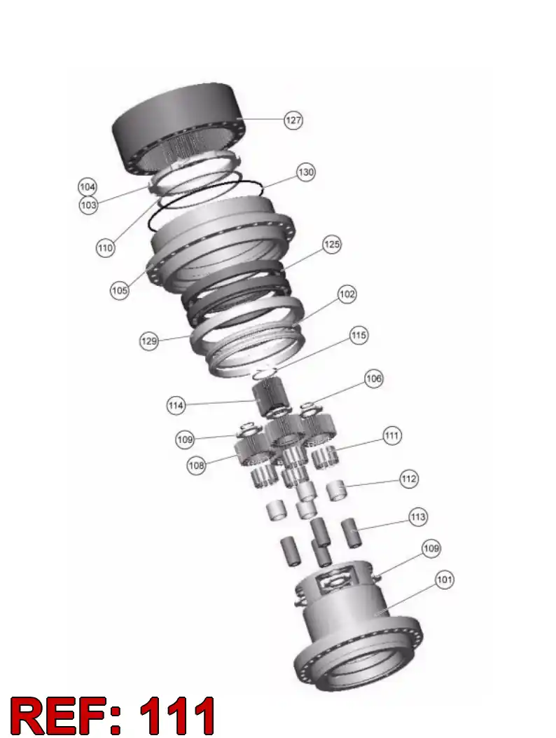 55154068 551 540 68 NEEDLE BEARING - Sandvik Technical Drawing