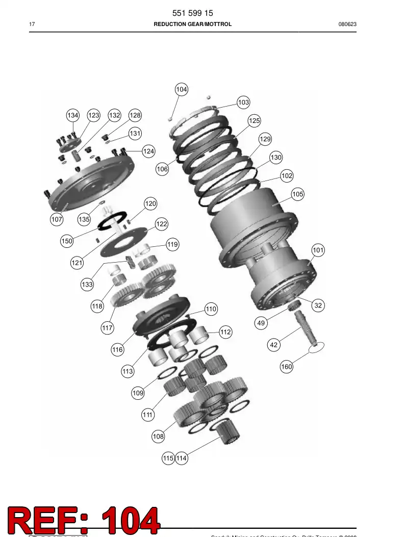 551 541 07 Plug - drawing